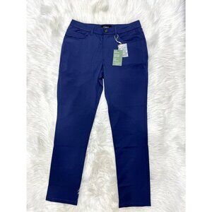 Quince Mens Everyday 5 Pocket Tech Pants Slim Fit Navy Blue NWT 32 x 32